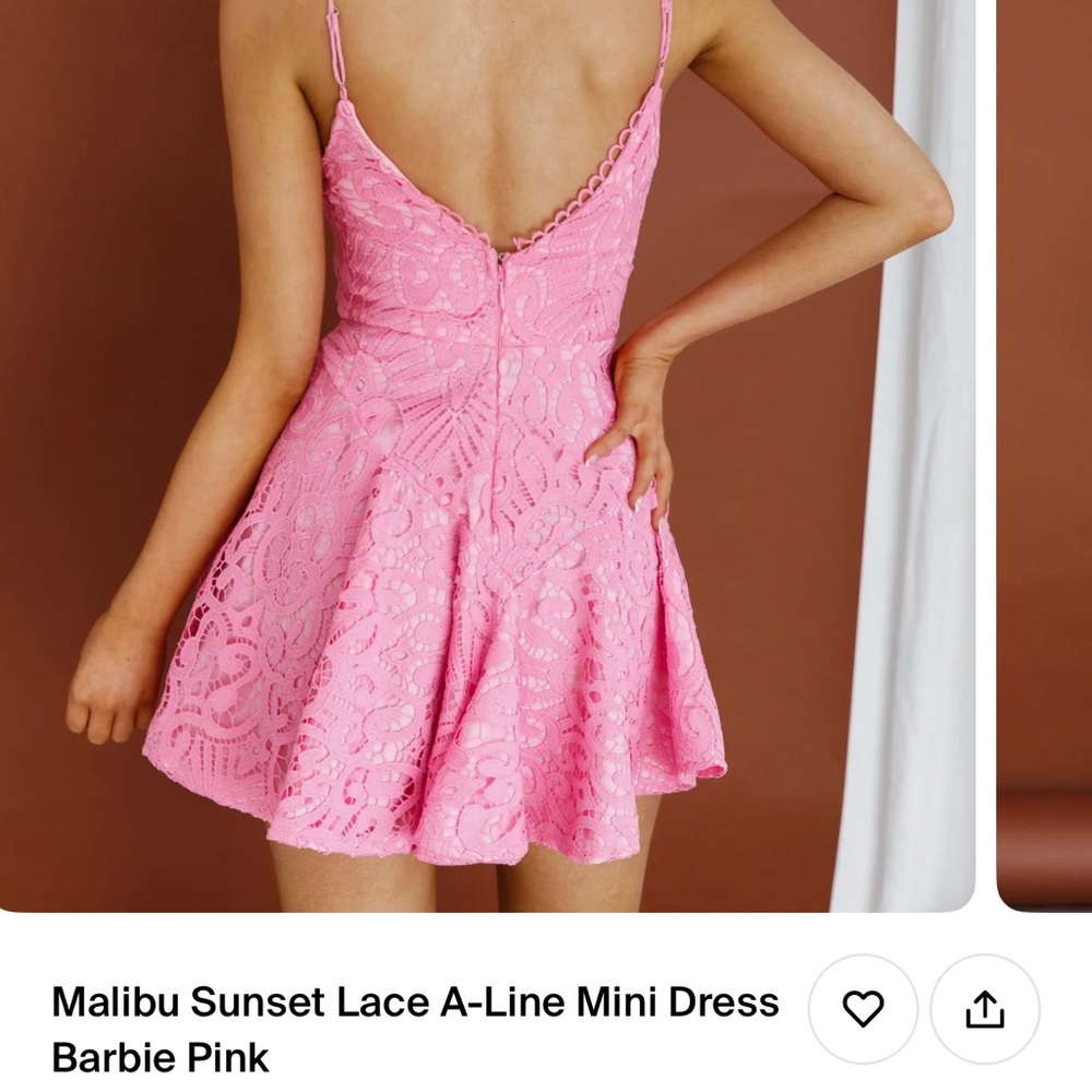 Hello Molly pink dress